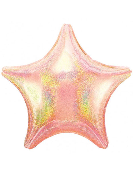 18in Anagram Pastel Pink Dazzler Star Balloon