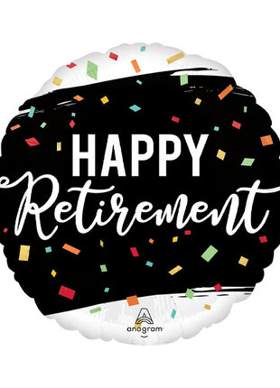 18in Anagram Retirement Balloon