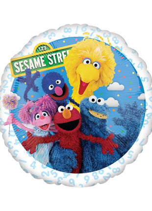 18in Anagram Sesame Street Balloon