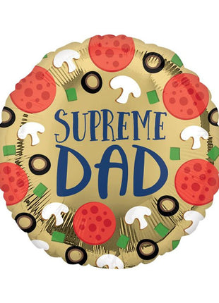 18in Anagram Supreme Dad Balloon