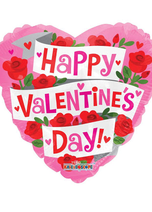18in ConverUSA Valentine's Day with Roses Balloon