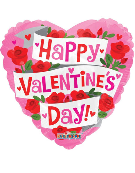 18in ConverUSA Valentine's Day with Roses Balloon