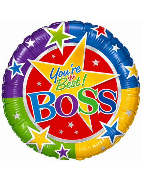 18in Anagram You're The Best! Boss Balloon