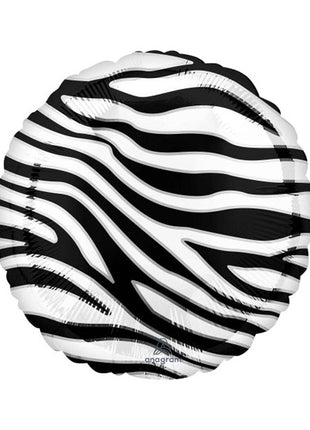18in Anagram Zebra Print Balloon