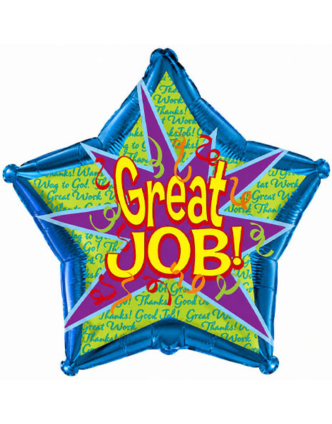 18in CTI Great Job! Balloon