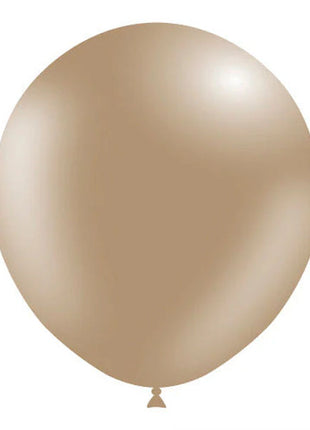 18in Balloonia Caramel Toffee 10ct