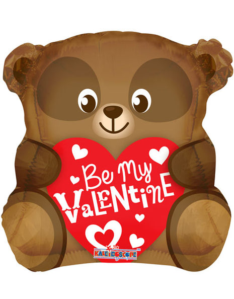 18in ConverUSA Be My Valentine Bear Balloon
