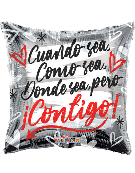 18in ConverUSA Donde Sea Contigo Balloon