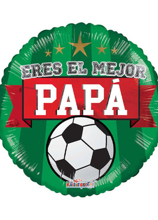 18in ConverUSA Eres El Mejor Papa Futbol Balloon