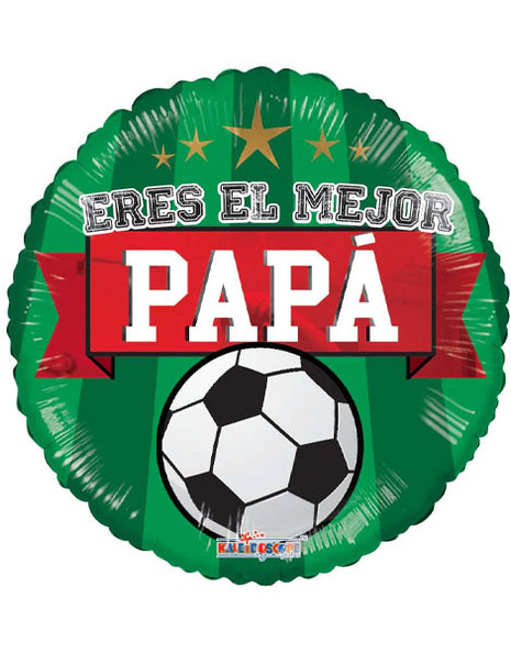 18in ConverUSA Eres El Mejor Papa Futbol Balloon