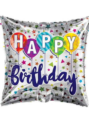 18in ConverUSA Happy Birthday Balloonception Balloon