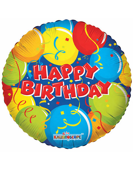 18in ConverUSA Happy Birthday Confetti Balloon