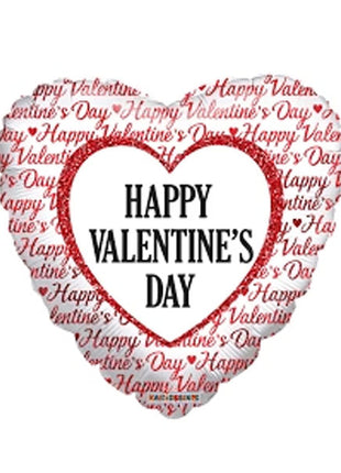 18in ConverUSA Happy Valentine's Day Heart Balloon