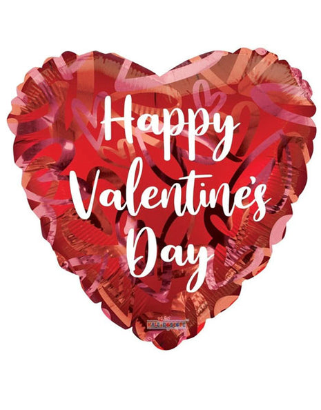 18in ConverUSA Happy Valentine's Day Heart Balloon