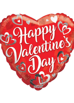 18in ConverUSA Happy Valentine's Day Heart Balloon