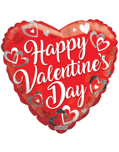 18in ConverUSA Happy Valentine's Day Heart Balloon