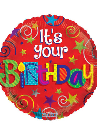 18in ConverUSA It’s Your Birthday Red Balloon