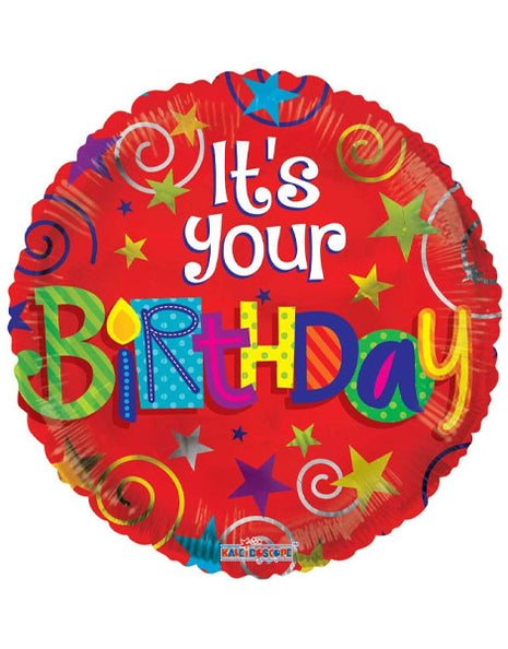 18in ConverUSA It’s Your Birthday Red Balloon