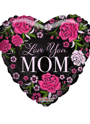 18in ConverUSA Love You Mom Embroider Balloon