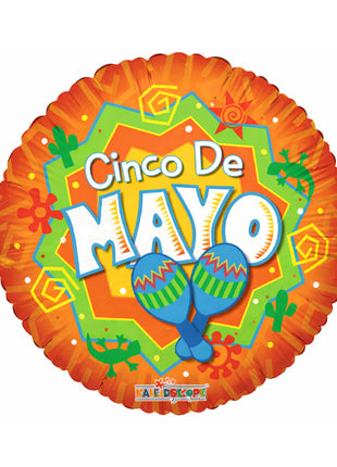 18in ConverUSA Southwest Cinco De Mayo Cha Cha Balloon