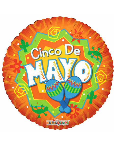 18in ConverUSA Southwest Cinco De Mayo Cha Cha Balloon
