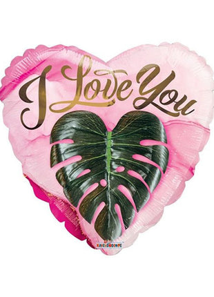 18in ConverUSA Tropical I Love You Balloon