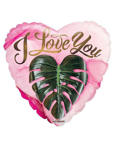 18in ConverUSA Tropical I Love You Balloon
