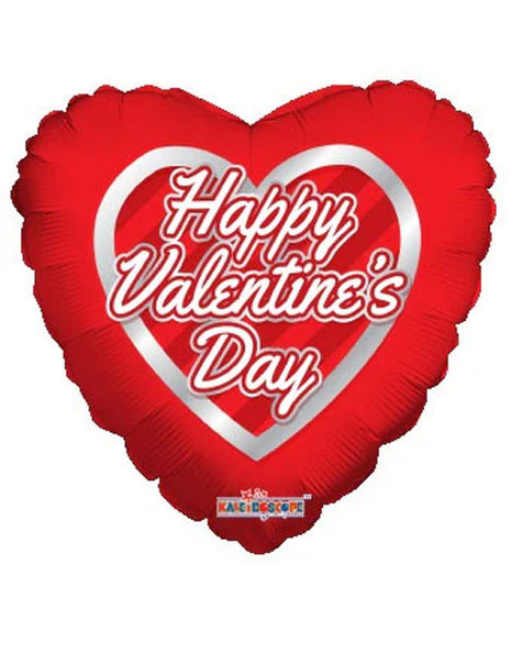 18in ConverUSA Valentine's Hearts Wreath Balloon