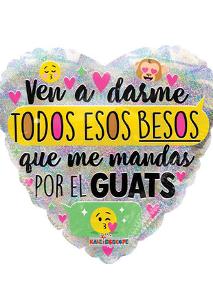 18in ConverUSA Ven A Derma Todos Esos Besos Balloon