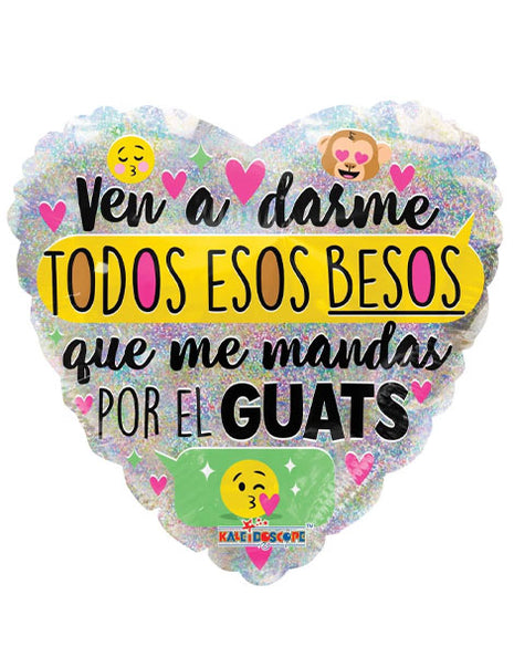 18in ConverUSA Ven A Derma Todos Esos Besos Balloon