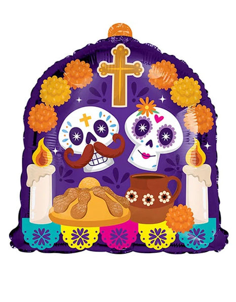 18in ConverUSA Día De Muertos Altar Balloon