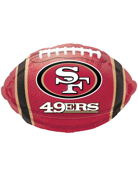 18in Anagram San Francisco 49ers Football Balloon