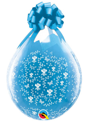 18in Qualatex Flowers-A-Round Clear Balloon