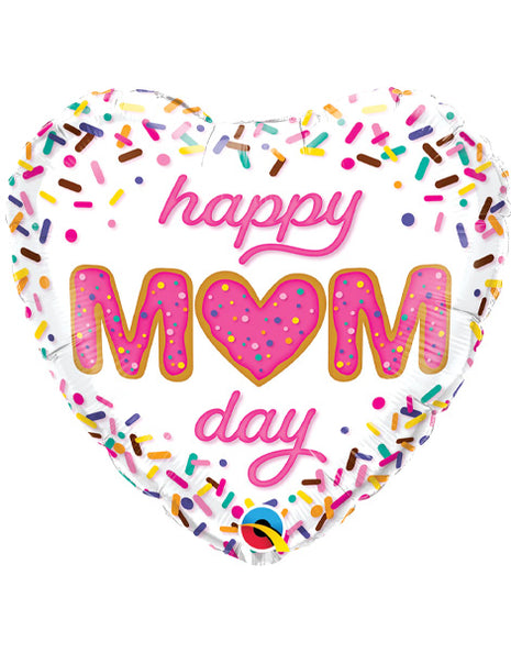 18in Qualatex Happy M❤︎⁠M Day Sprinkles Balloon