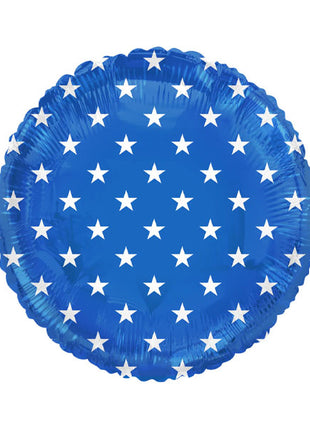 18in Tuftex USA Patriotic Stars Balloon