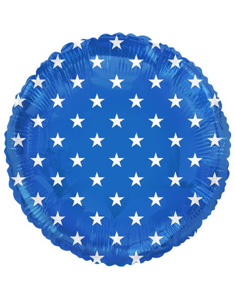 18in Tuftex USA Patriotic Stars Balloon