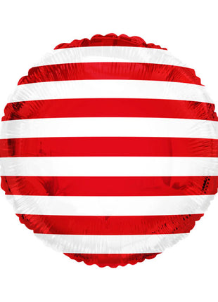18in Tuftex USA Patriotic Stripes Balloon