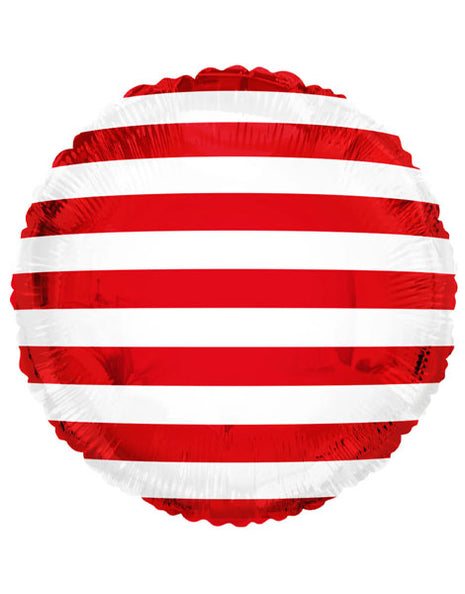 18in Tuftex USA Patriotic Stripes Balloon