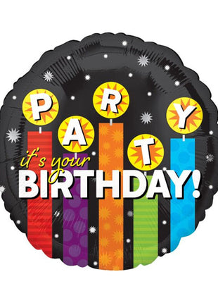 18in Value Plus Candle Celebration Balloon