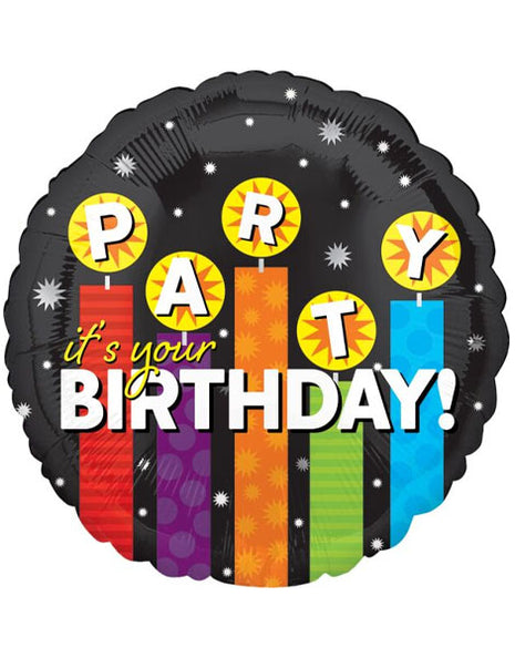 18in Value Plus Candle Celebration Balloon