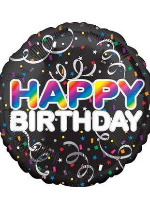 18in Value Plus Birthday Bold Balloon