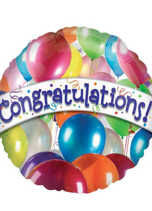 18in Value Plus Congrats Balloons Balloon
