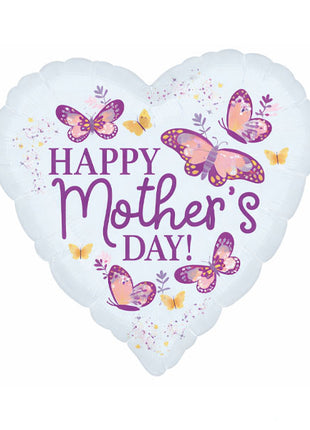 18in Value Plus Happy Mother's Day Butterfly Magic Balloon