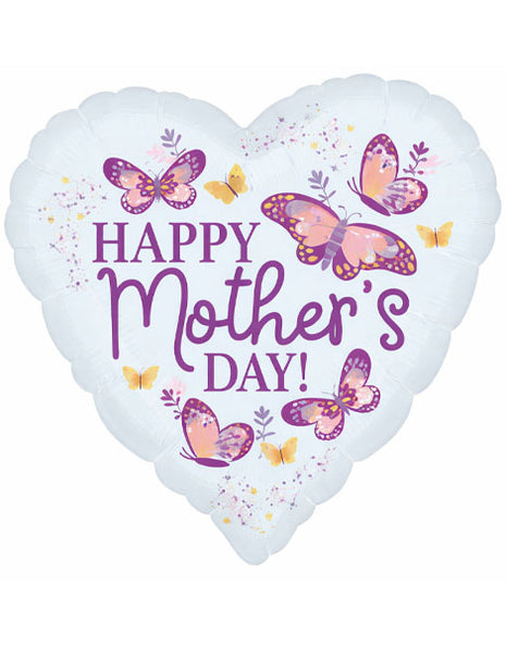 18in Value Plus Happy Mother's Day Butterfly Magic Balloon