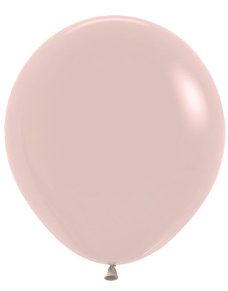 18in Sempertex Deluxe Creamy Blush 25ct