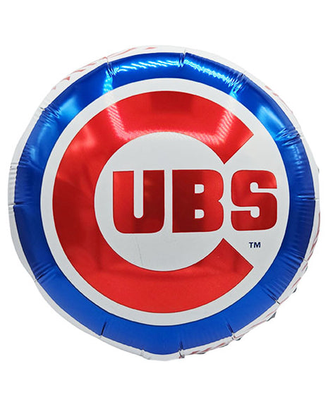 Globo de béisbol clásico de los Chicago Cubs de 18 pulgadas