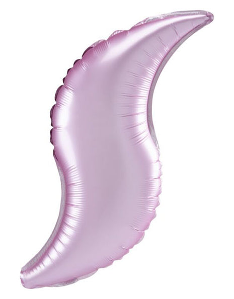 19in Anagram Satin Pastel Pink Curve Balloon