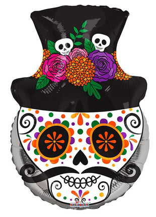 20in ConverUSA Catrin Skull Balloon