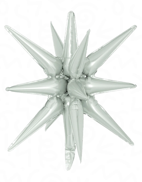 22in DecoChamp Eucalyptus Starburst Balloon - Joker Party Supply