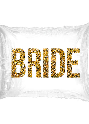 22in Tuftex 24K Karat Gold Bride Balloon